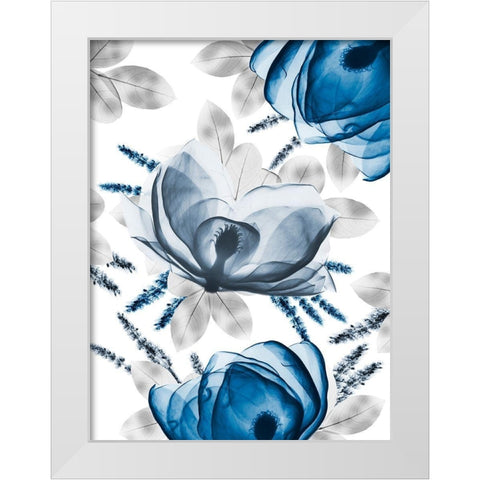 Invigorating Beauty 1 White Modern Wood Framed Art Print by Koetsier, Albert