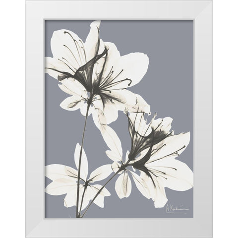 Splendid Autumn Beauty 1 White Modern Wood Framed Art Print by Koetsier, Albert