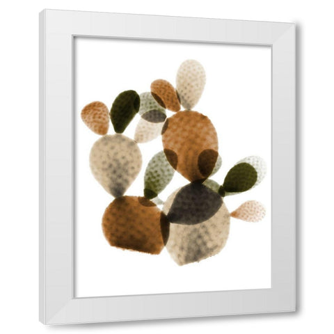 Urban Cactus Bunch 1 White Modern Wood Framed Art Print by Koetsier, Albert