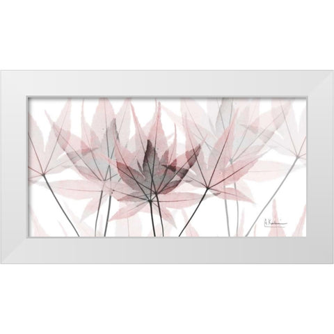 Plentiful Bouquet White Modern Wood Framed Art Print by Koetsier, Albert