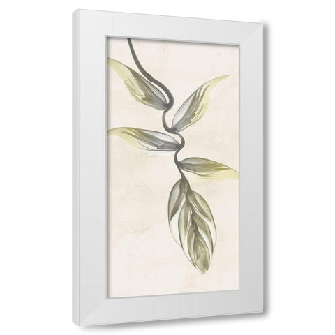 Sunkissed Growth 5 White Modern Wood Framed Art Print by Koetsier, Albert