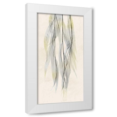 Sunkissed Growth 6 White Modern Wood Framed Art Print by Koetsier, Albert