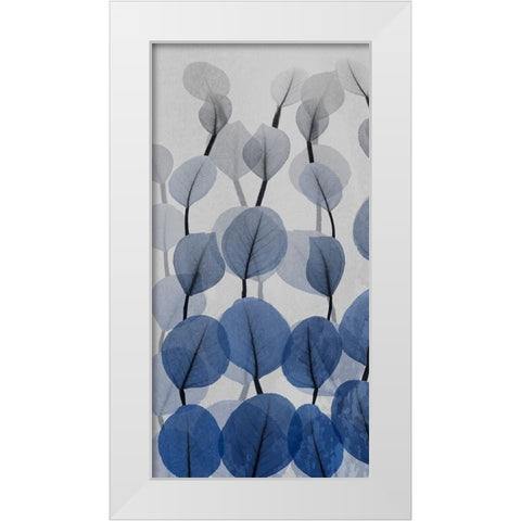 Sapphire Bunch 1 White Modern Wood Framed Art Print by Koetsier, Albert