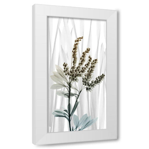 Suave Snowdrops 2 White Modern Wood Framed Art Print by Koetsier, Albert