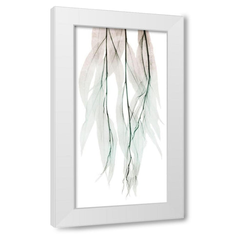 Seashore Growth 1 White Modern Wood Framed Art Print by Koetsier, Albert