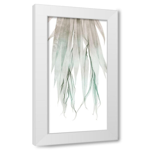 Seashore Growth 2 White Modern Wood Framed Art Print by Koetsier, Albert