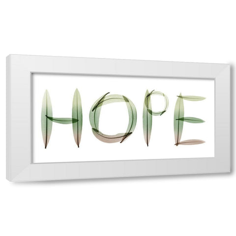 Hope White Modern Wood Framed Art Print by Koetsier, Albert