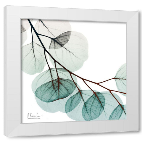 Extravagant Eucalyptus 2 White Modern Wood Framed Art Print by Koetsier, Albert