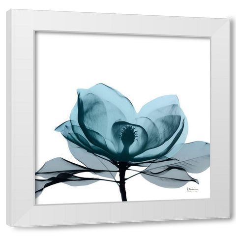 Midnight Magnolia 2 White Modern Wood Framed Art Print by Koetsier, Albert