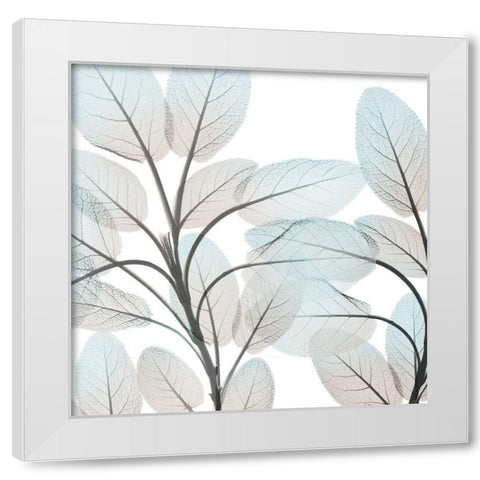 Sandy Blooms 1 White Modern Wood Framed Art Print by Koetsier, Albert