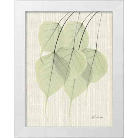 Bo Tree E158 White Modern Wood Framed Art Print by Koetsier, Albert