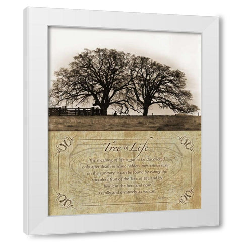 Costa Country White Modern Wood Framed Art Print by Koetsier, Albert