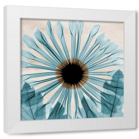 Dream in Blue White Modern Wood Framed Art Print by Koetsier, Albert