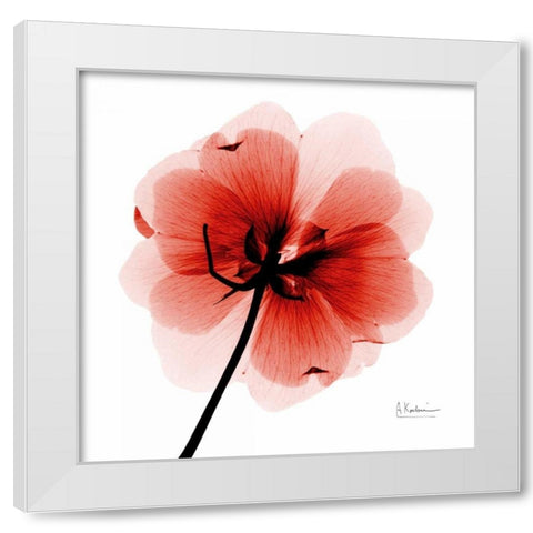 mockDogwood White Modern Wood Framed Art Print by Koetsier, Albert