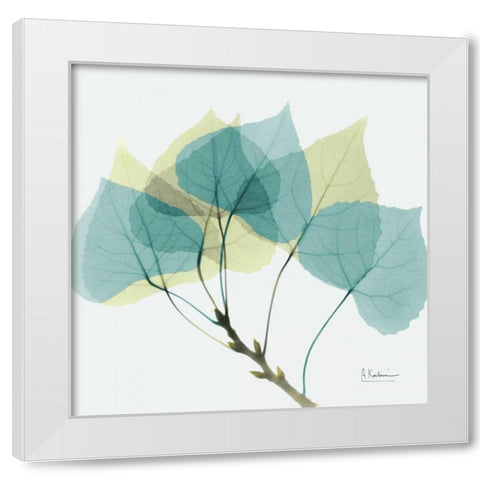 Aspen E143 White Modern Wood Framed Art Print by Koetsier, Albert