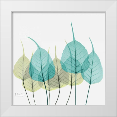 Bodhi Tree White Modern Wood Framed Art Print by Koetsier, Albert