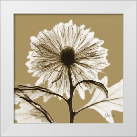 Lark Mum White Modern Wood Framed Art Print by Koetsier, Albert