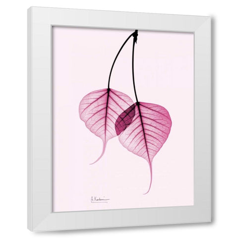 Bodhi Tree Pink White Modern Wood Framed Art Print by Koetsier, Albert