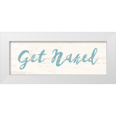 Restful Bath 2 White Modern Wood Framed Art Print by Vidal, Alicia