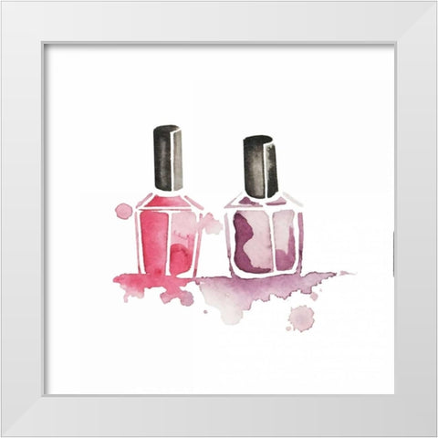 Make Me Gorgeous 2 White Modern Wood Framed Art Print by Zyburt, Alicia