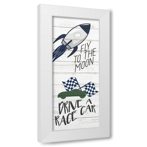 To Do 2 White Modern Wood Framed Art Print by Bailey, Ann
