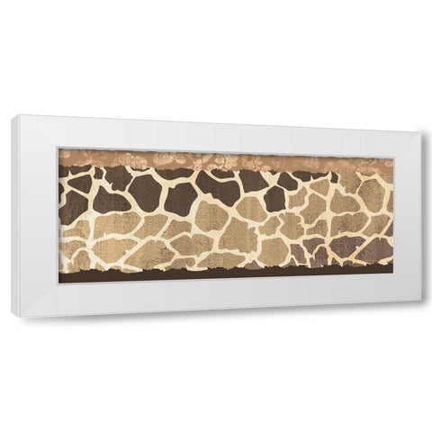 Exotic Safari 2 White Modern Wood Framed Art Print by Bailey, Ann