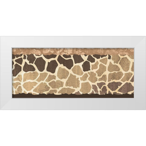 Exotic Safari 2 White Modern Wood Framed Art Print by Bailey, Ann