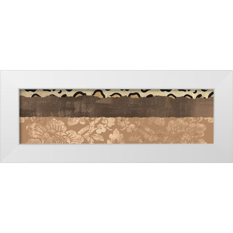 Exotic Safari 4 White Modern Wood Framed Art Print by Bailey, Ann