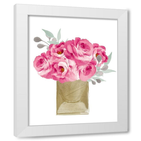 Blossom Perfume 2 White Modern Wood Framed Art Print by Bailey, Ann