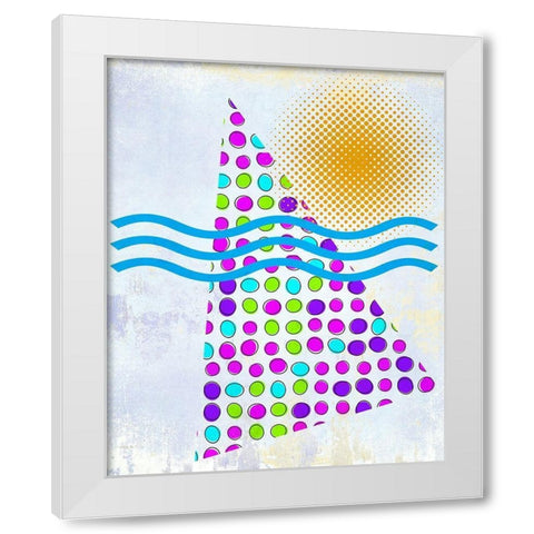 Sunny Day 1 White Modern Wood Framed Art Print by Bailey, Ann