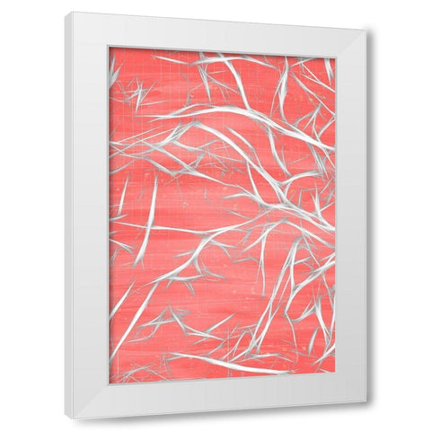 Nerves 1 White Modern Wood Framed Art Print by Bailey, Ann