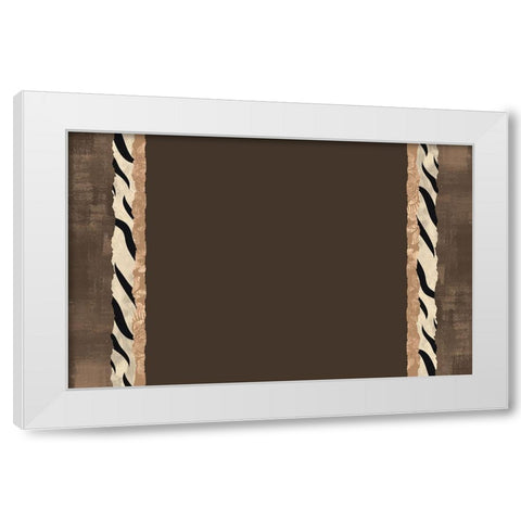 Exotic Safari 1 White Modern Wood Framed Art Print by Bailey, Ann