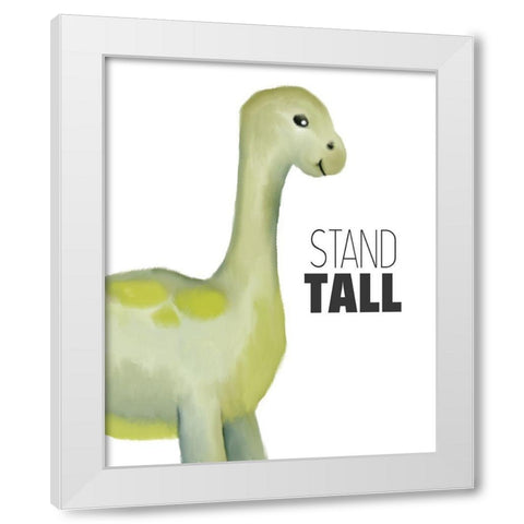 Stand Tall 1 White Modern Wood Framed Art Print by Bailey, Ann