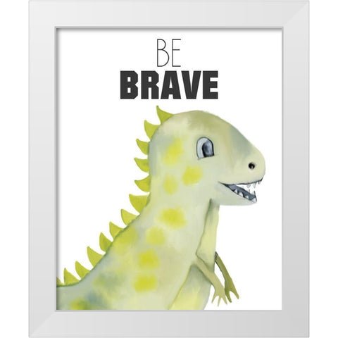 Stand Tall 2 White Modern Wood Framed Art Print by Bailey, Ann