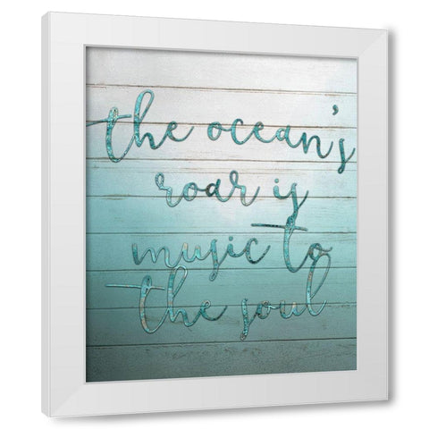 From the Sea 3 White Modern Wood Framed Art Print by Bailey, Ann
