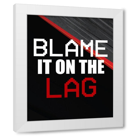 Gamer 3 White Modern Wood Framed Art Print by Bailey, Ann