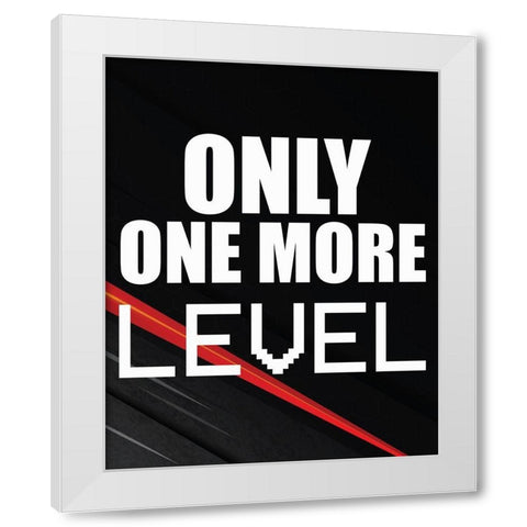 Gamer 4 White Modern Wood Framed Art Print by Bailey, Ann