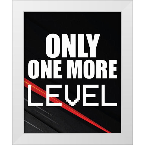 Gamer 4 White Modern Wood Framed Art Print by Bailey, Ann