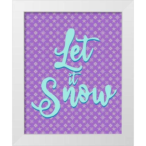 Snow White Modern Wood Framed Art Print by Bailey, Ann