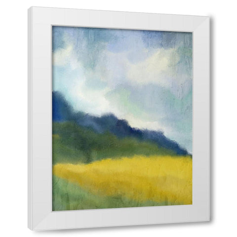 In the Hills White Modern Wood Framed Art Print by Bailey, Ann