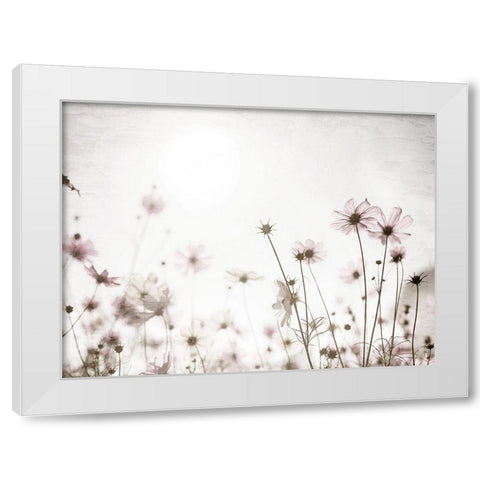 Soft Spring White Modern Wood Framed Art Print by Bailey, Ann