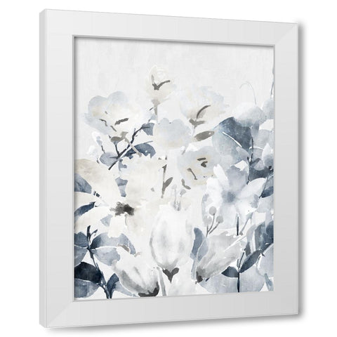 Wildflowers 1 White Modern Wood Framed Art Print by Bailey, Ann