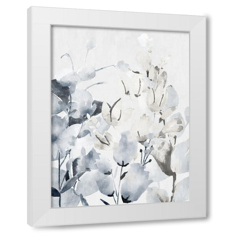 Wildflowers 2 White Modern Wood Framed Art Print by Bailey, Ann