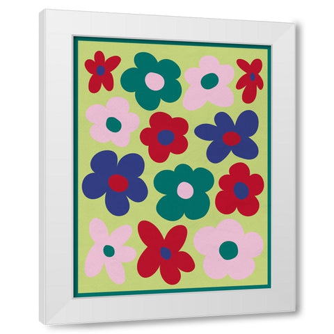 Be Good 1 White Modern Wood Framed Art Print by Bailey, Ann