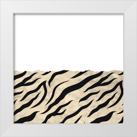 Exotic Safari 3 White Modern Wood Framed Art Print by Bailey, Ann