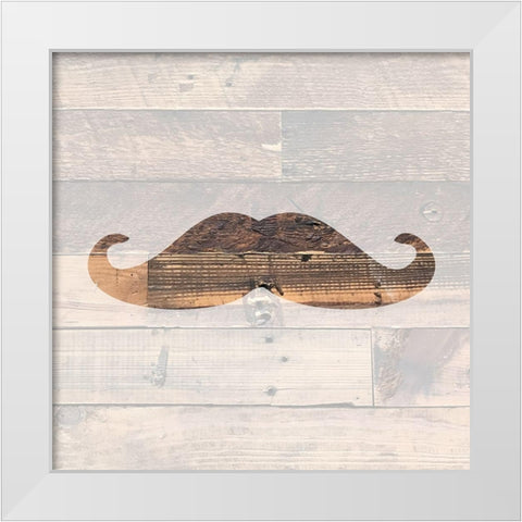 Manly Men 1 White Modern Wood Framed Art Print by Bailey, Ann