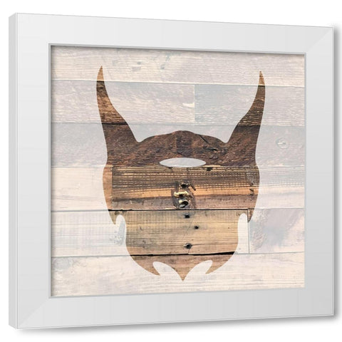 Manly Men 2 White Modern Wood Framed Art Print by Bailey, Ann