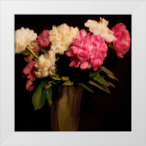 Black Shades White Modern Wood Framed Art Print by Bailey, Ann