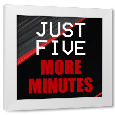 Gamer 1 White Modern Wood Framed Art Print by Bailey, Ann