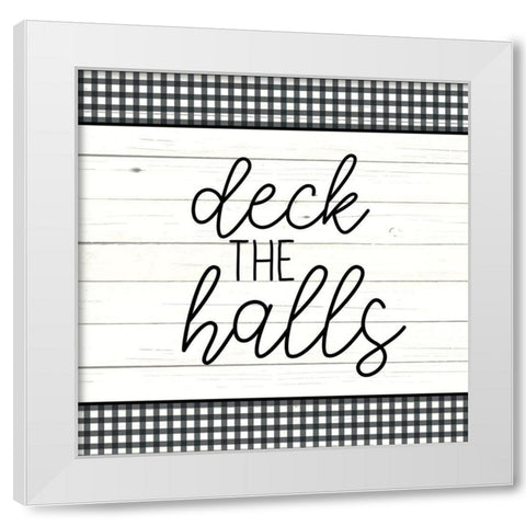 Deck White Modern Wood Framed Art Print by Bailey, Ann